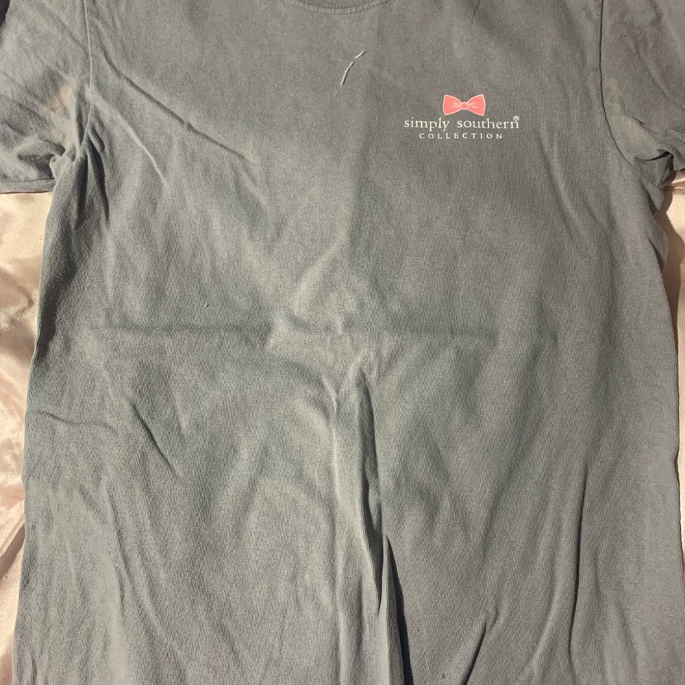 Simply Southern Kids Grey T-Shirt